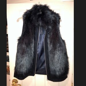 Tommy Hilfiger Faux Fur Vest